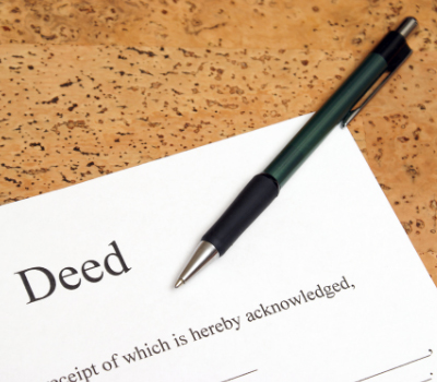 Change of name and other deeds