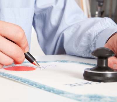 Notarial Certificates of Good Standing